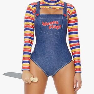 Forplay Wanna Play chuckie Fancy outfit for Women Halloween Costume XS/S